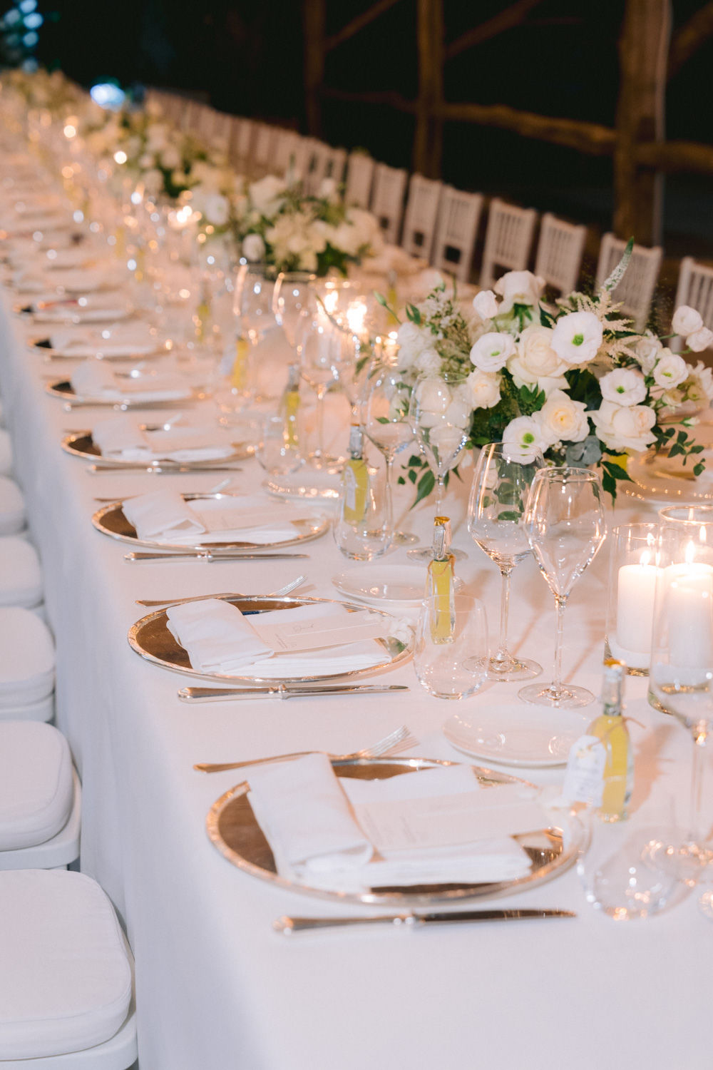 Andrea Gallucci - Destination Wedding Photographer- Amalfi Coast Positano Santorini Barcellona Rome Ravello Paris New York elegant wedding table settings in Amalfi Coast