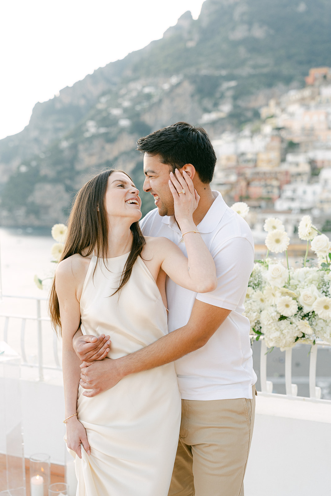 Andrea Gallucci - Destination Wedding Photographer- Amalfi Coast Positano Santorini Barcellona Rome Ravello Paris New York destination engagement photo poses