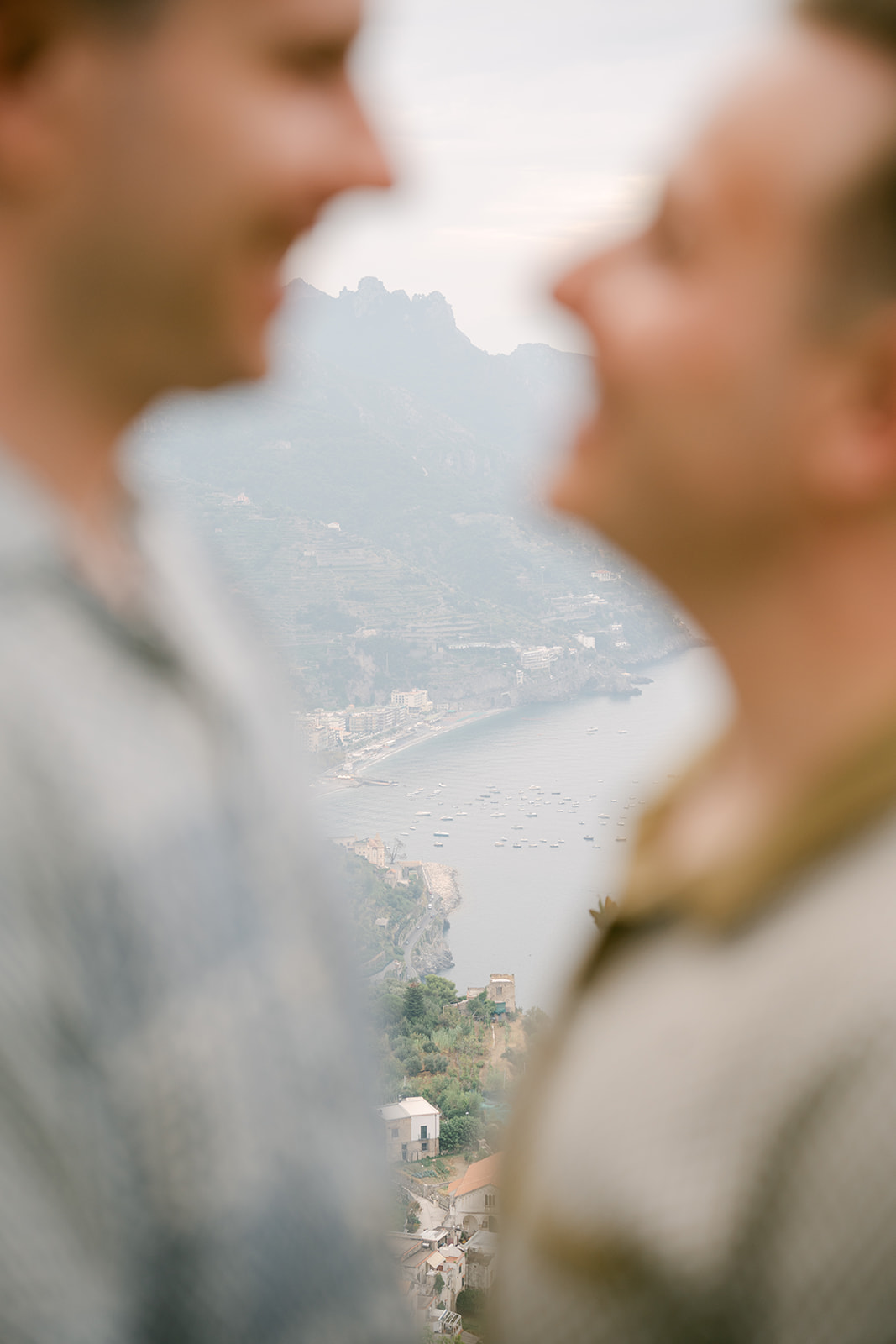 Blur photo of the couple with Coast 