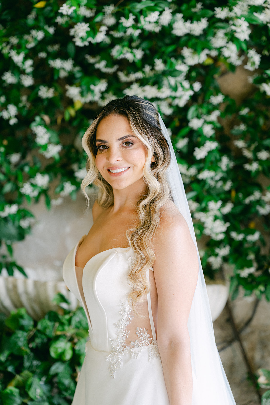 Andrea Gallucci - Destination Wedding Photographer- Amalfi Coast Positano Santorini Barcellona Rome Ravello Paris New York bridal portrait in elopement