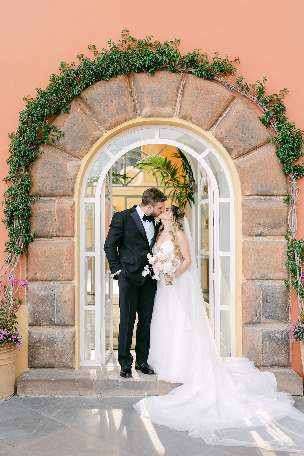 Andrea Gallucci - Destination Wedding Photographer- Amalfi Coast Positano Santorini Barcellona Rome Ravello Paris New York bride and groom portrait