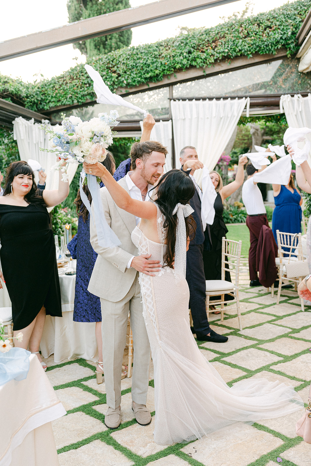 Andrea Gallucci - Destination Wedding Photographer- Amalfi Coast Positano Santorini Barcellona Rome Ravello Paris New York documentary wedding photos during wedding reception