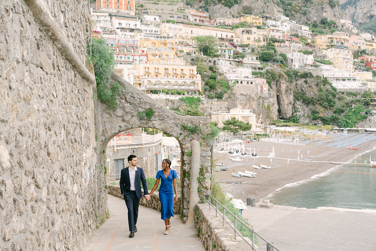 Intimate Amalfi Coast engagement session with Italy photographer