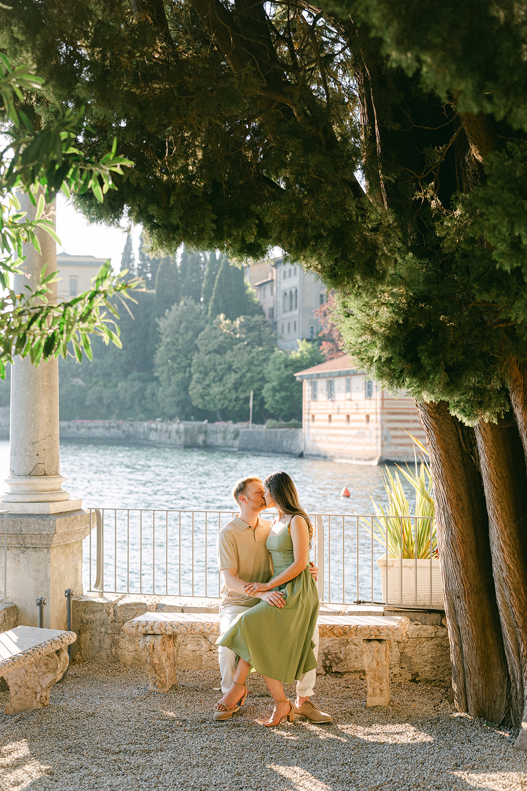 Destination engagement photography in Lake Como,  Italy