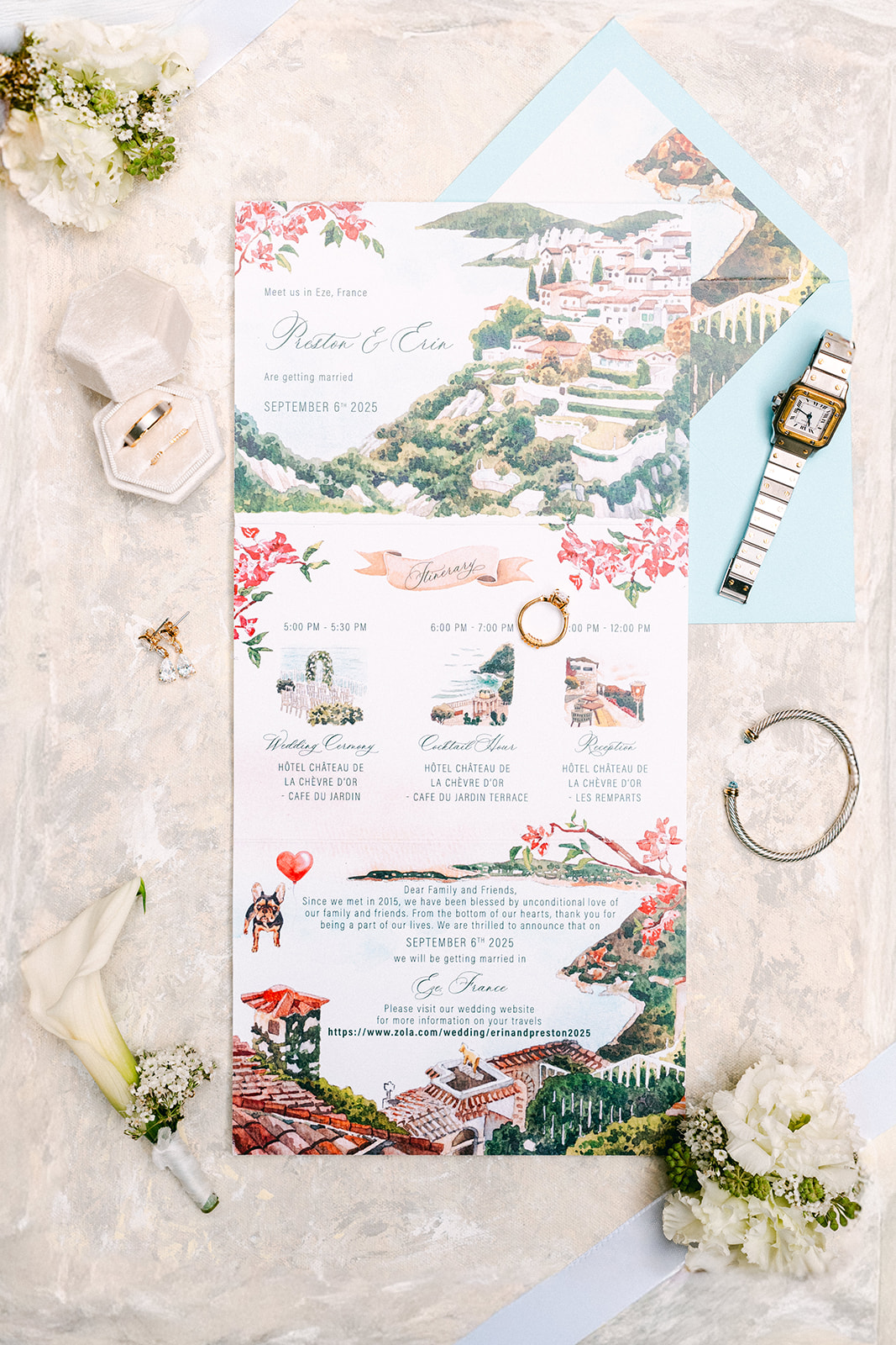 wedding invitations for destination wedding 