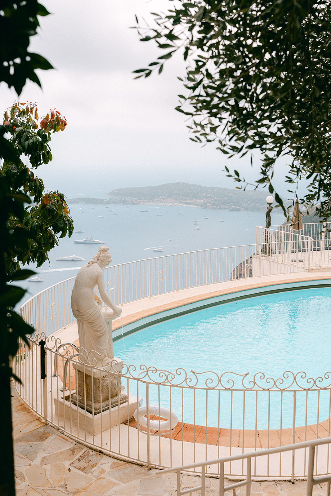 Luxury wedding venue in Èze, France with breathtaking Riviera scenery