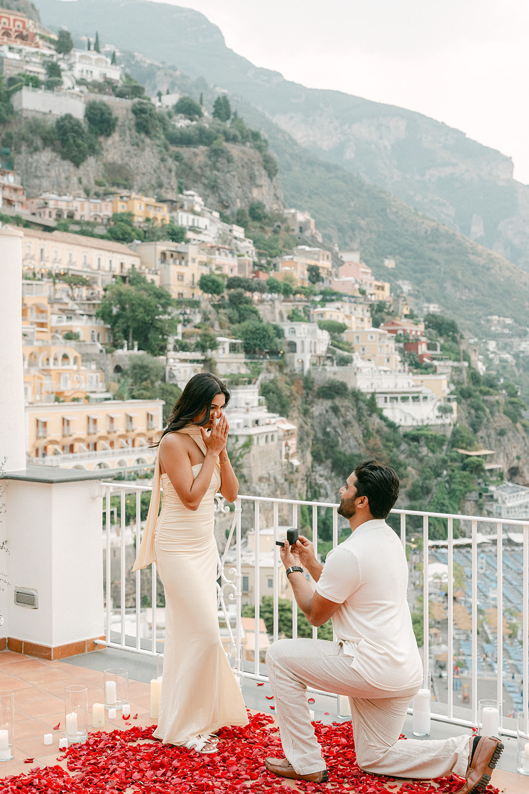 Andrea Gallucci - Destination Wedding Photographer- Amalfi Coast Positano Santorini Barcellona Rome Ravello Paris New York Amalfi Coast engagement photos after a surprise proposal
