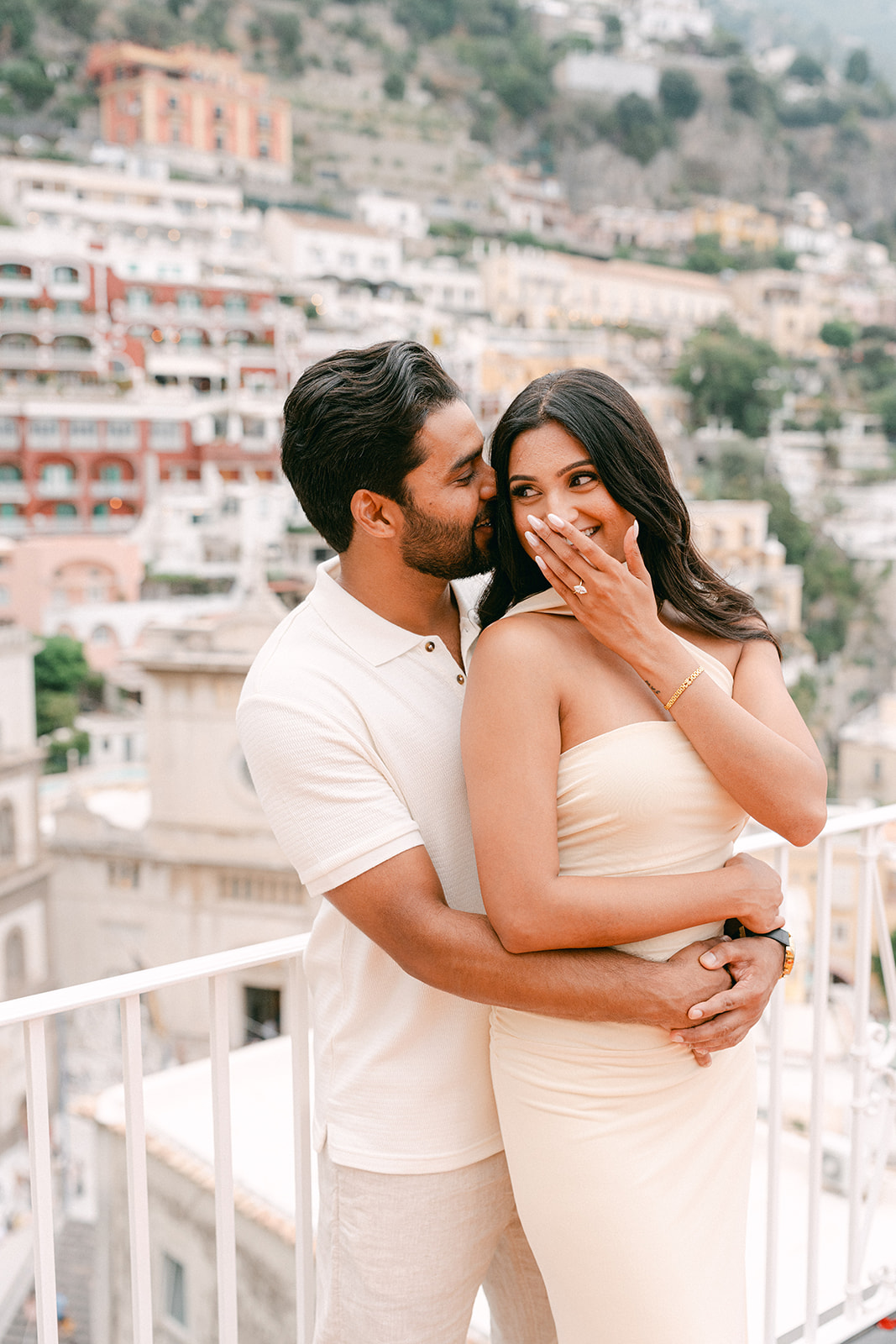 Andrea Gallucci - Destination Wedding Photographer- Amalfi Coast Positano Santorini Barcellona Rome Ravello Paris New York Proposal photography session along the Amalfi Coast cliffs