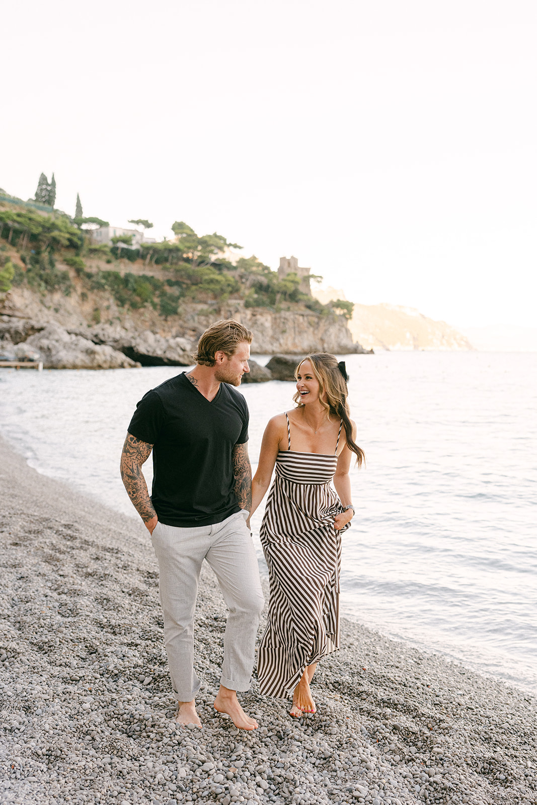 Andrea Gallucci - Destination Wedding Photographer- Amalfi Coast Positano Santorini Barcellona Rome Ravello Paris New York Romantic Amalfi Coast proposal with ocean views