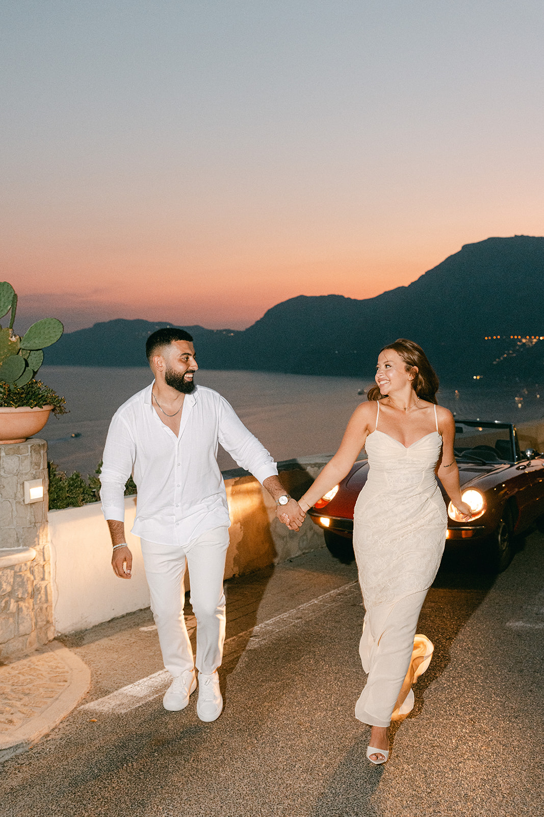 Andrea Gallucci - Destination Wedding Photographer- Amalfi Coast Positano Santorini Barcellona Rome Ravello Paris New York Sunset proposal location on the Amalfi Coast in Italy