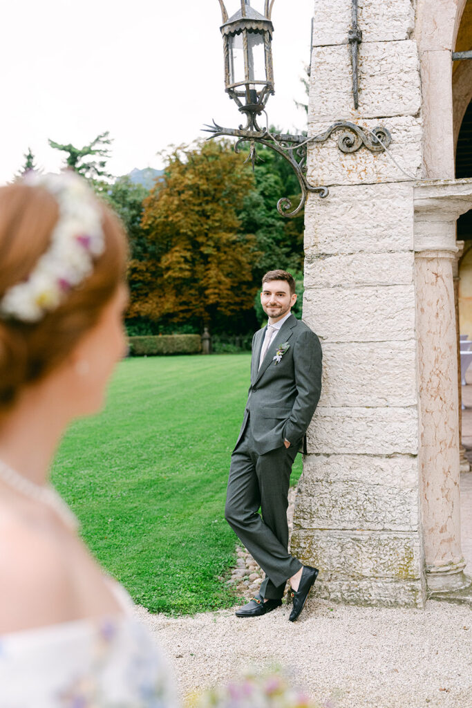 Italy wedding photographer capturing a ten year vow renewal and Dolomites adventure