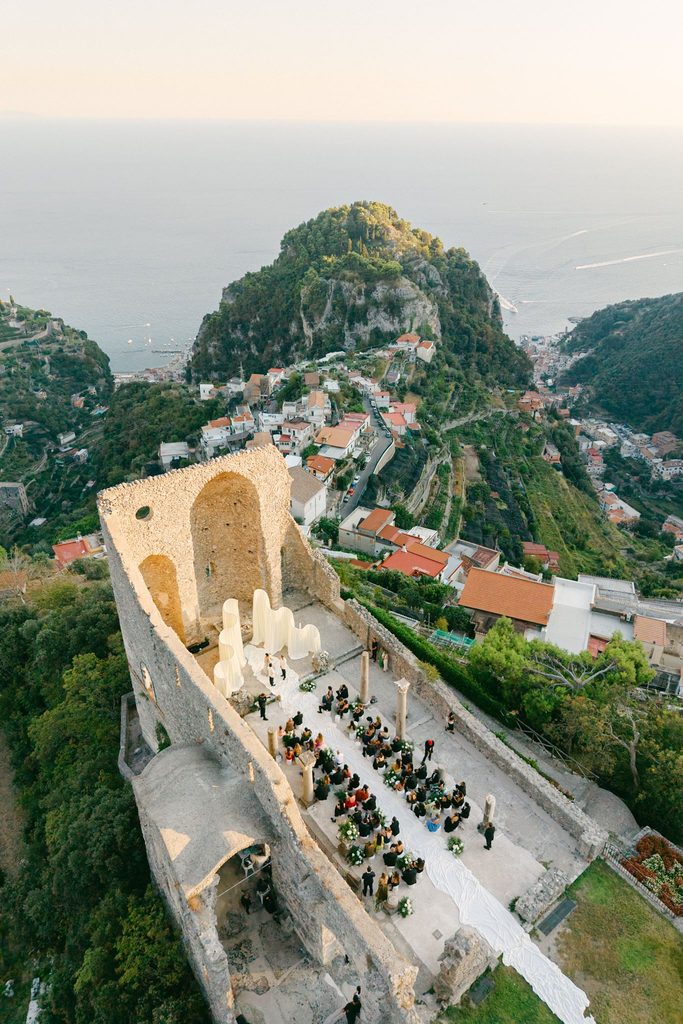 Andrea Gallucci - Destination Wedding Photographer- Amalfi Coast Positano Santorini Barcellona Rome Ravello Paris New York Gay wedding ceremony at the historic ruins of Sant'Eustachio in Scala Italy